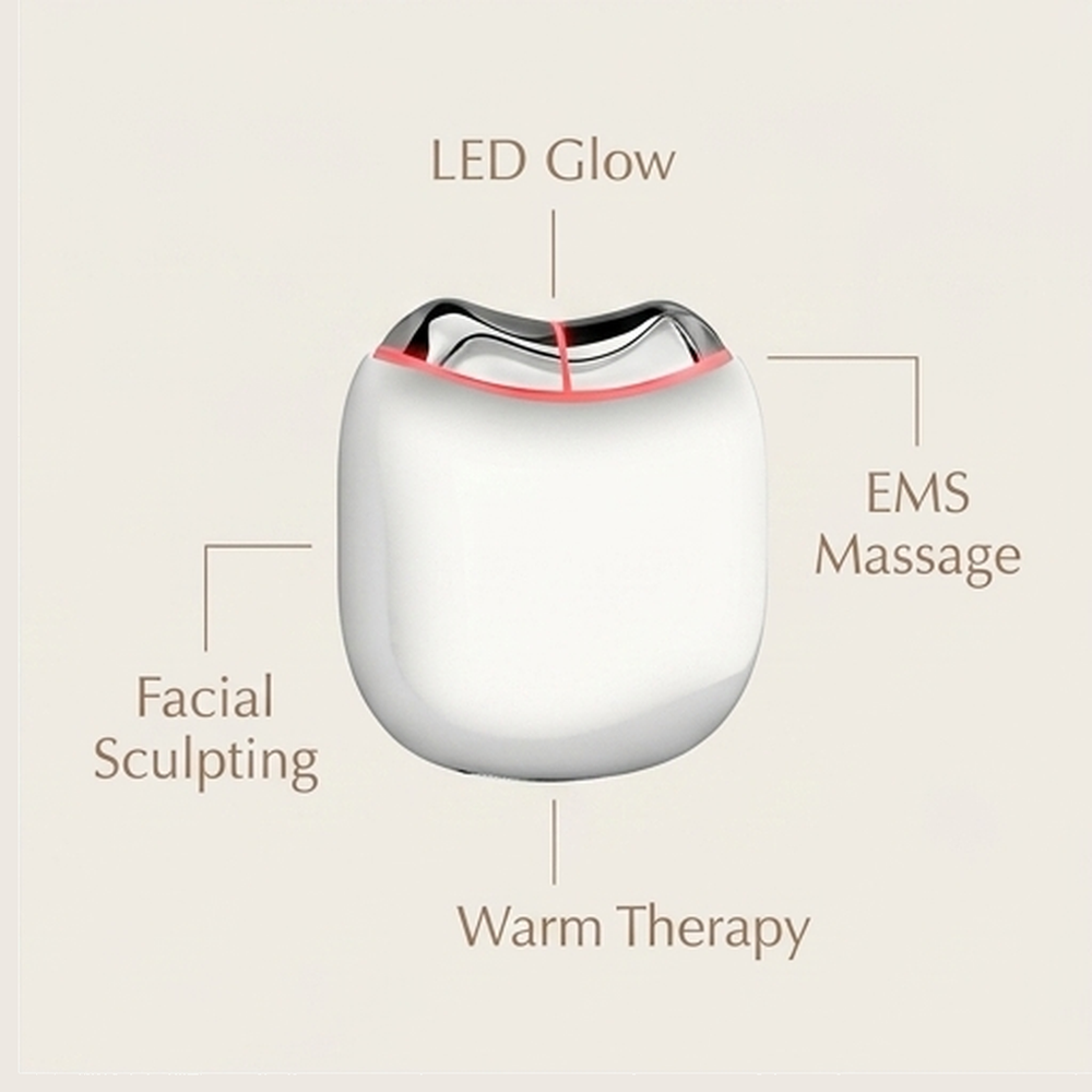 4-in-1 LED Facial Sculpting Massager benefits image