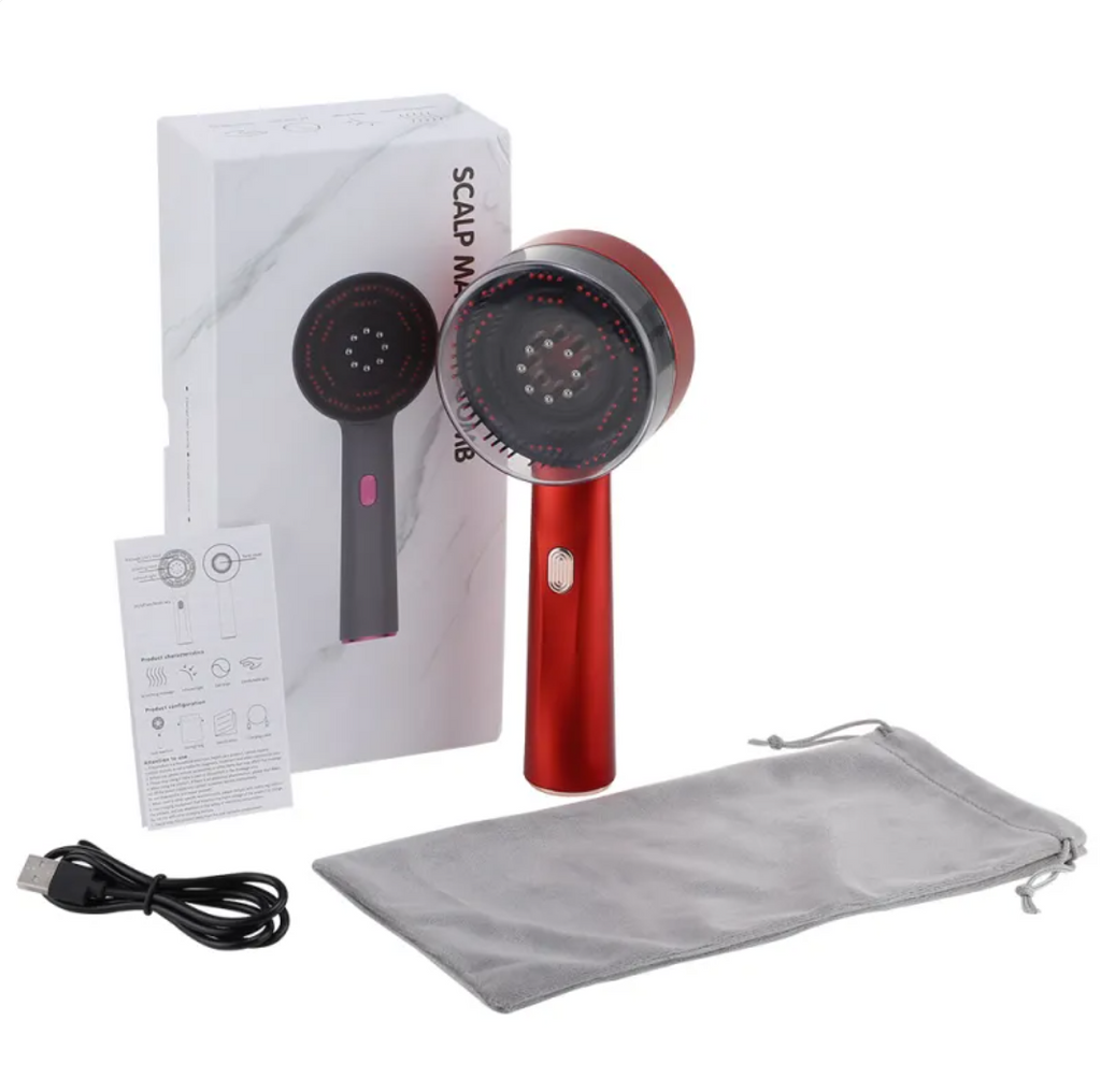 Hair Growth Scalp Comb with Serum Applicator