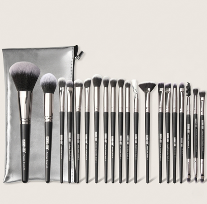 Makeup Brush Set with Brush Bag 12-Piece