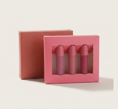 Matte Lip Gloss Set - 3 Piece