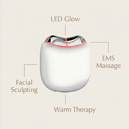 4-in-1 LED Facial Sculpting Massager benefits image