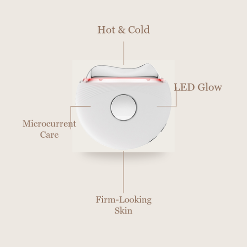 Hot & Cold Microcurrent Facial Device benefits image