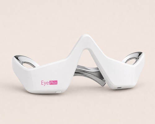 Veloura EMS Under-Eye Massager - White Logo clean AI product image