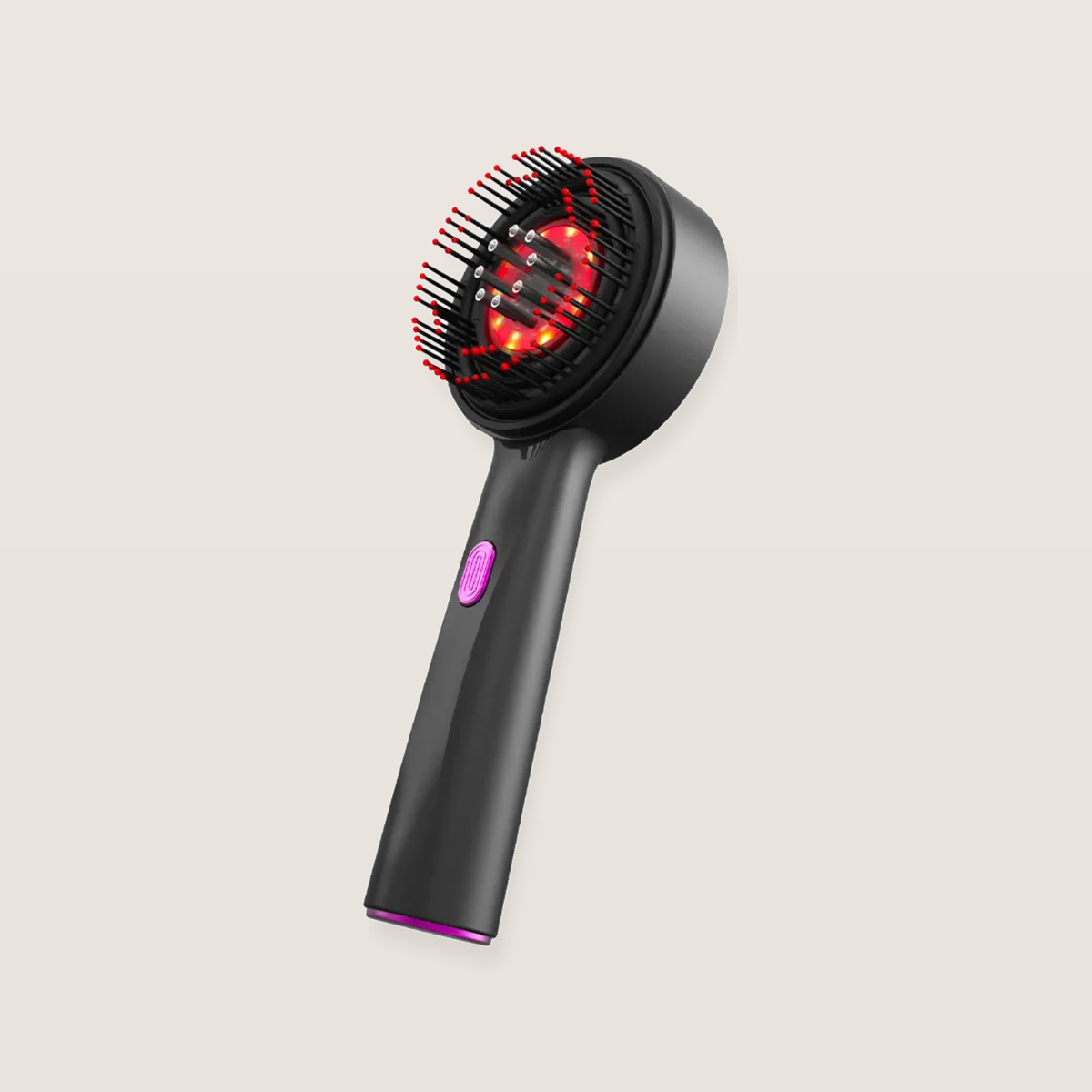 Veloura Hair Growth Scalp Comb with Serum Applicator - Grey Purple original product image